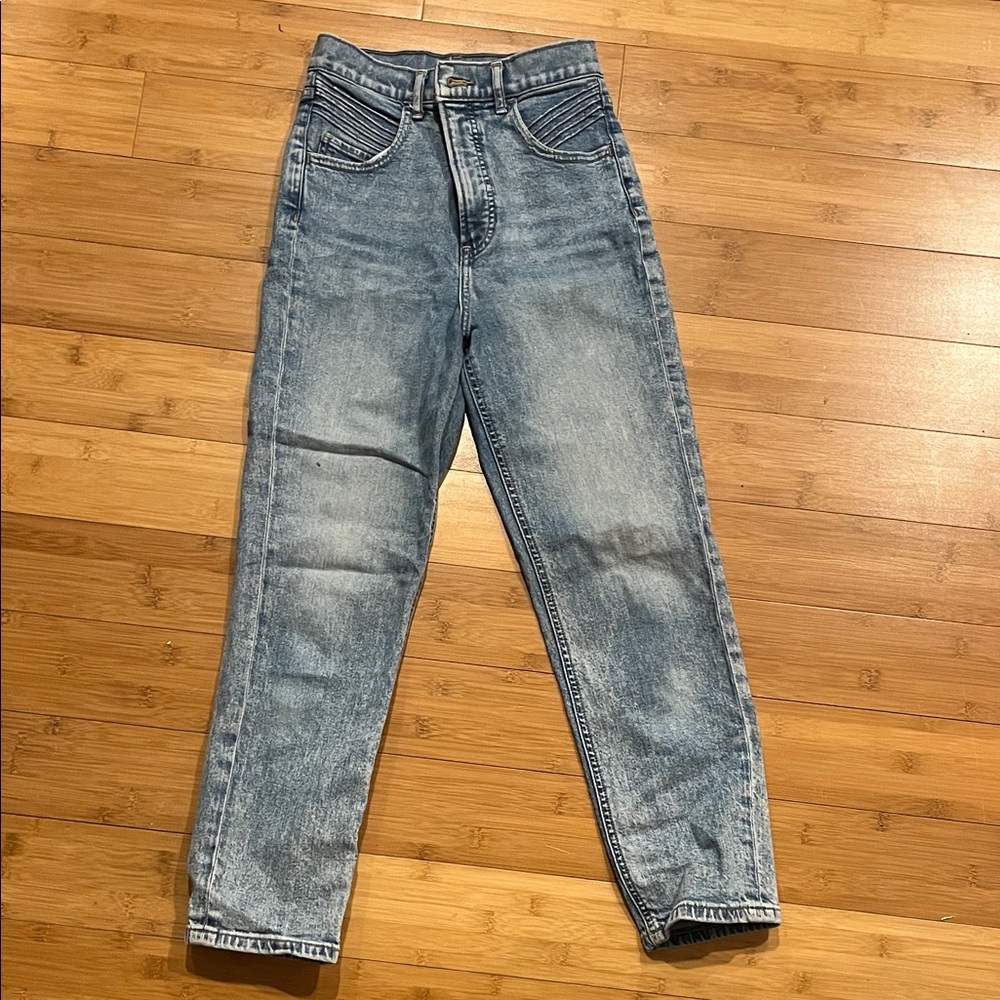 Express high rise jeans